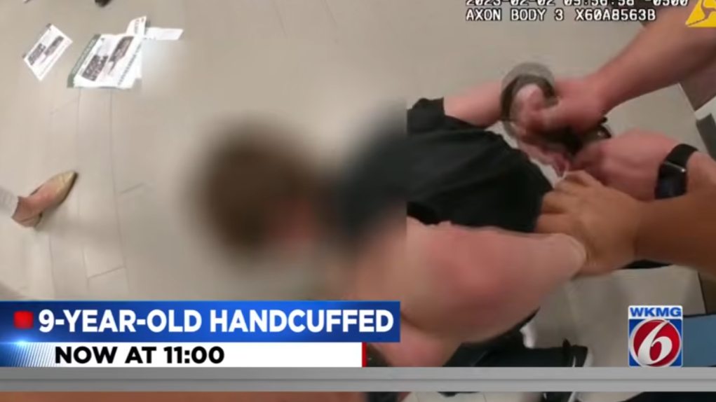 Child handcuffed during police encounter — news report